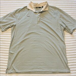 Radmor Classic Green Striped Polo Shirt men’s large